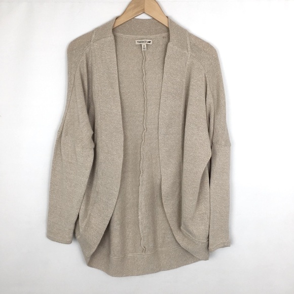 Toad & Co Open Circle Cardigan Hemply Sweater Organic Cotton Hemp Women’s Size M - Picture 10 of 11